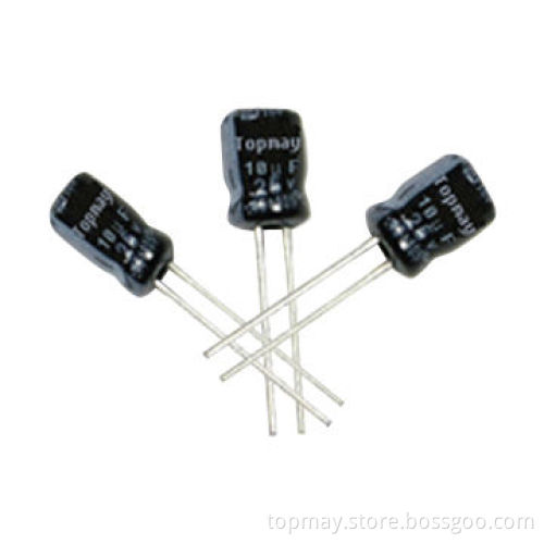 4 to 450V Aluminum Electrolytic Capacitor with ±40 to 105°C Operating Temperature RangeNew